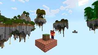 Screenshot of the Minecraft Bedrock Marketplace product ONE BLOCK Lucky Blocks! created by KA Studios.