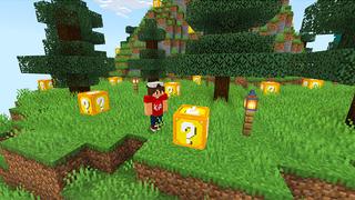 Screenshot of the Minecraft Bedrock Marketplace product ONE BLOCK Lucky Blocks! created by KA Studios.