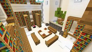 Screenshot of the Minecraft Bedrock Marketplace product One Block Moon Bunker created by KA Studios.