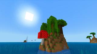 Screenshot of the Minecraft Bedrock Marketplace product One Block Ocean Only created by KA Studios.