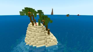 Screenshot of the Minecraft Bedrock Marketplace product One Block Ocean Only created by KA Studios.