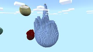 Screenshot of the Minecraft Bedrock Marketplace product ONE BLOCK PLANETS created by KA Studios.