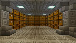 Screenshot of the Minecraft Bedrock Marketplace product Post Apocalypse City Bunker created by KA Studios.