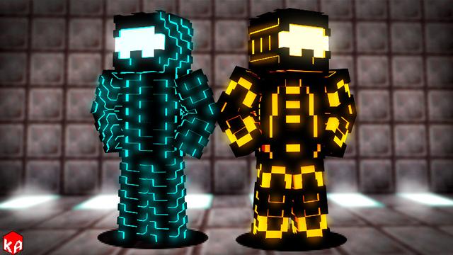 Thumbnail of the Minecraft Bedrock Marketplace product Power Suits created by KA Studios.