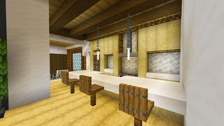Screenshot of the Minecraft Bedrock Marketplace product Rich Luxury Mansion created by KA Studios.