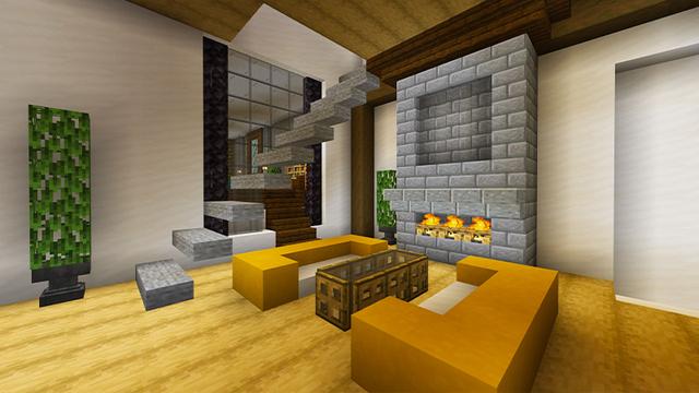 Screenshot of the Minecraft Bedrock Marketplace product Rich Luxury Mansion created by KA Studios.