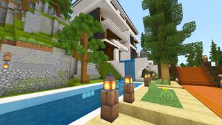 Screenshot of the Minecraft Bedrock Marketplace product Rich Luxury Mansion created by KA Studios.
