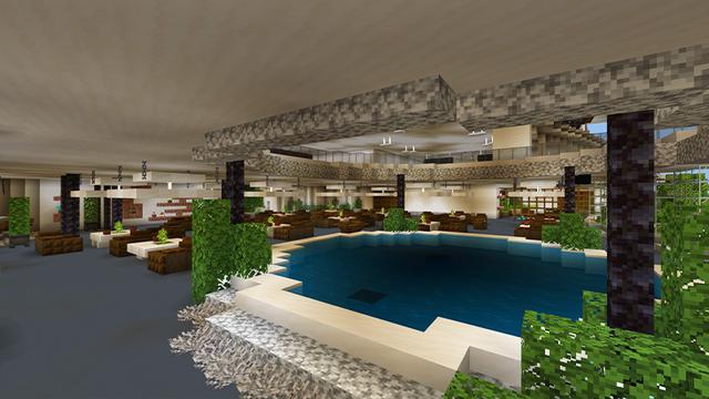 Screenshot of the Minecraft Bedrock Marketplace product Rich Mansion! created by KA Studios.