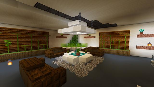 Screenshot of the Minecraft Bedrock Marketplace product Rich Mansion! created by KA Studios.