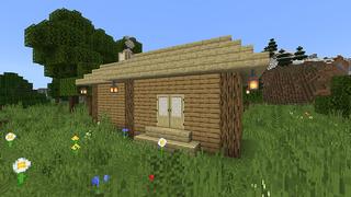 Screenshot of the Minecraft Bedrock Marketplace product Secret Bed Base created by KA Studios.
