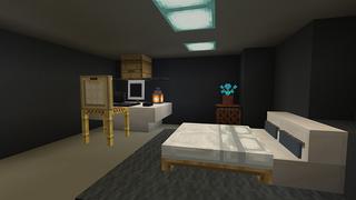 Screenshot of the Minecraft Bedrock Marketplace product Secret Bed Base created by KA Studios.