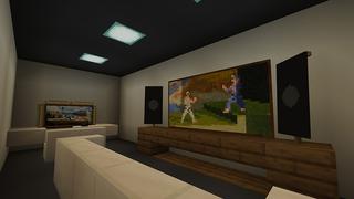 Screenshot of the Minecraft Bedrock Marketplace product Secret Bed Base created by KA Studios.