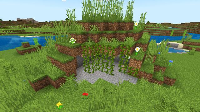 Screenshot of the Minecraft Bedrock Marketplace product Secret Bunker! created by KA Studios.