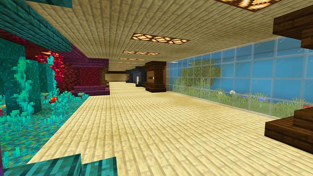 Screenshot of the Minecraft Bedrock Marketplace product Secret Bunker! created by KA Studios.