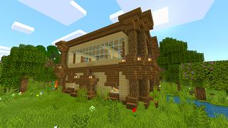 Screenshot of the Minecraft Bedrock Marketplace product Secret Cake Base created by KA Studios.