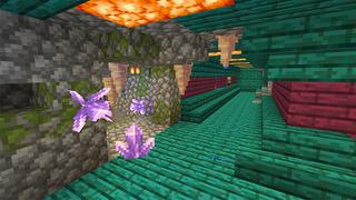 Screenshot of the Minecraft Bedrock Marketplace product Secret Cake Base created by KA Studios.