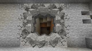 Screenshot of the Minecraft Bedrock Marketplace product Secret Cave Base created by KA Studios.