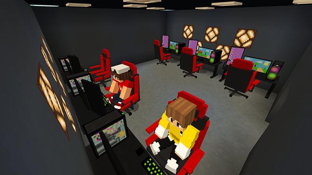 Screenshot of the Minecraft Bedrock Marketplace product Secret Creeper Base created by KA Studios.