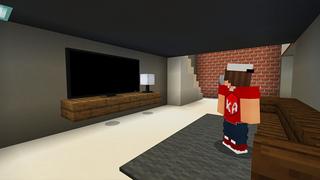 Screenshot of the Minecraft Bedrock Marketplace product Secret Creeper Base created by KA Studios.