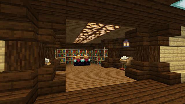 Screenshot of the Minecraft Bedrock Marketplace product Secret Creeper Base created by KA Studios.