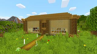 Screenshot of the Minecraft Bedrock Marketplace product Secret Sinkhole Base created by KA Studios.