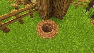 Screenshot of the Minecraft Bedrock Marketplace product Secret Sinkhole Base created by KA Studios.