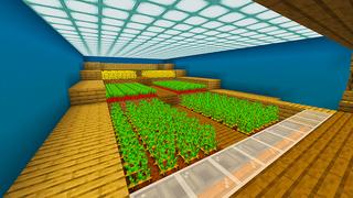 Screenshot of the Minecraft Bedrock Marketplace product Secret Sinkhole Base created by KA Studios.