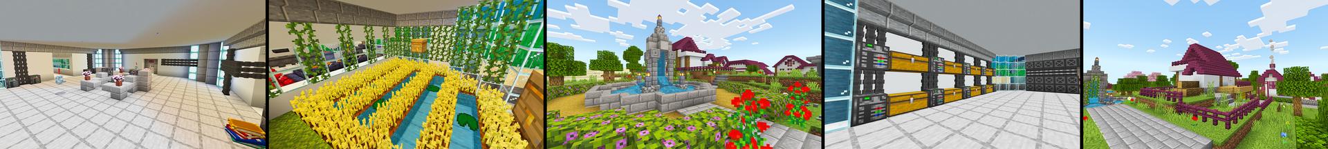 Panorama of the Minecraft Bedrock Marketplace product Secret Underwater Base! created by KA Studios.
