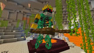 Screenshot of the Minecraft Bedrock Marketplace product Secret Underwater Base! created by KA Studios.