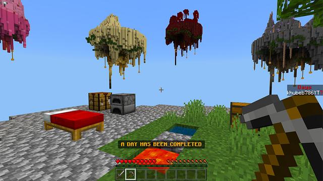 Screenshot of the Minecraft Bedrock Marketplace product SkyBlock 100 Days created by KA Studios.