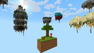 Screenshot of the Minecraft Bedrock Marketplace product Skyblock OP MOBS! created by KA Studios.