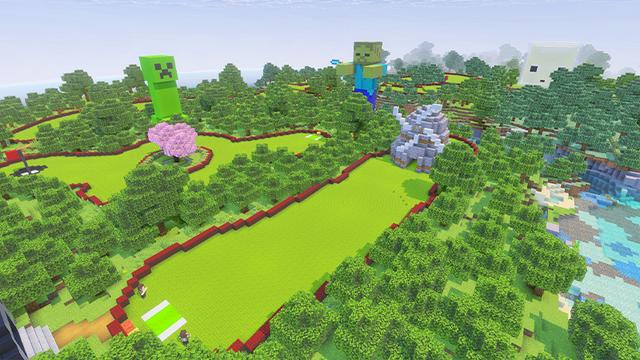 Screenshot of the Minecraft Bedrock Marketplace product Sulfur Cube TEST LAB created by KA Studios.