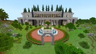 Screenshot of the Minecraft Bedrock Marketplace product Super Rich Mansion! created by KA Studios.