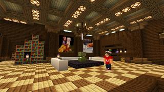 Screenshot of the Minecraft Bedrock Marketplace product Survival Starter House! created by KA Studios.