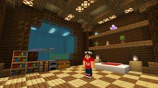 Screenshot of the Minecraft Bedrock Marketplace product Survival Starter House! created by KA Studios.