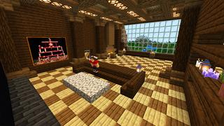 Screenshot of the Minecraft Bedrock Marketplace product Survival Starter House! created by KA Studios.