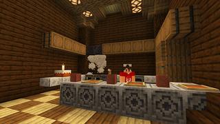 Screenshot of the Minecraft Bedrock Marketplace product Survival Starter House! created by KA Studios.