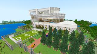 Screenshot of the Minecraft Bedrock Marketplace product Ultra RICH Mansion! created by KA Studios.