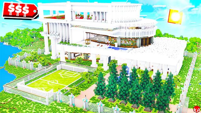 Thumbnail of the Minecraft Bedrock Marketplace product Ultra RICH Mansion! created by KA Studios.