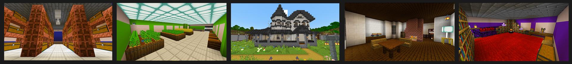 Panorama of the Minecraft Bedrock Marketplace product Warden Apocalypse Bunker! created by KA Studios.