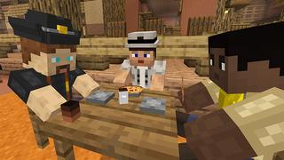 Screenshot of the Minecraft Bedrock Marketplace product Wild West Bunker! created by KA Studios.