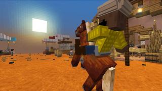 Screenshot of the Minecraft Bedrock Marketplace product Wild West Bunker! created by KA Studios.