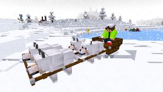 Screenshot of the Minecraft Bedrock Marketplace product Winter Expansion created by KA Studios.