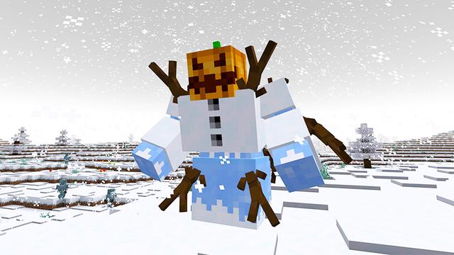 Screenshot of the Minecraft Bedrock Marketplace product Winter Expansion created by KA Studios.