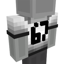 Thumbnail of the Minecraft Bedrock Marketplace product 67 Shirt created by King Cube.