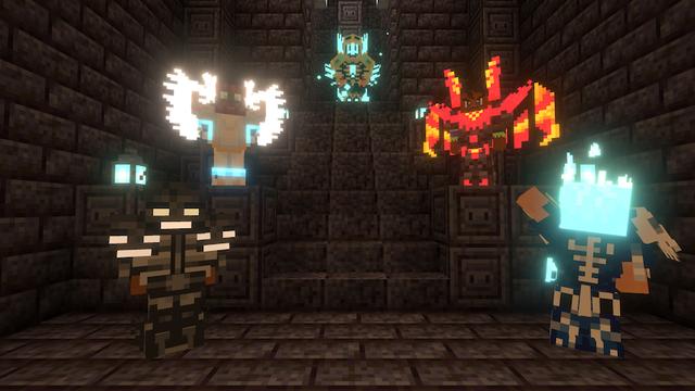 Screenshot of the Minecraft Bedrock Marketplace product Armor Expansion Add-On created by King Cube.