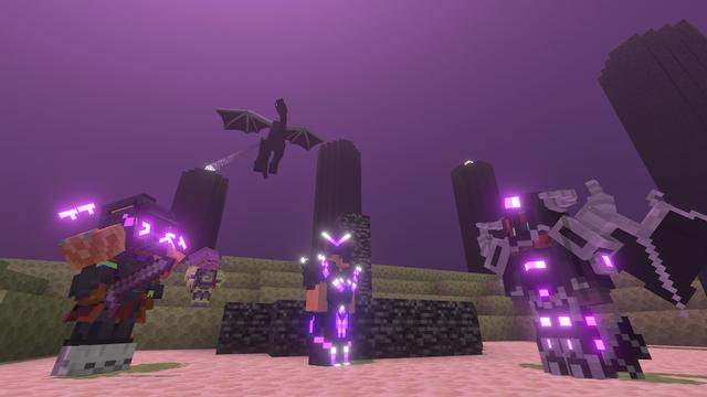 Screenshot of the Minecraft Bedrock Marketplace product Armor Expansion Add-On created by King Cube.
