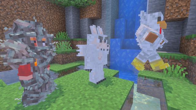 Screenshot of the Minecraft Bedrock Marketplace product Armor Expansion Add-On created by King Cube.