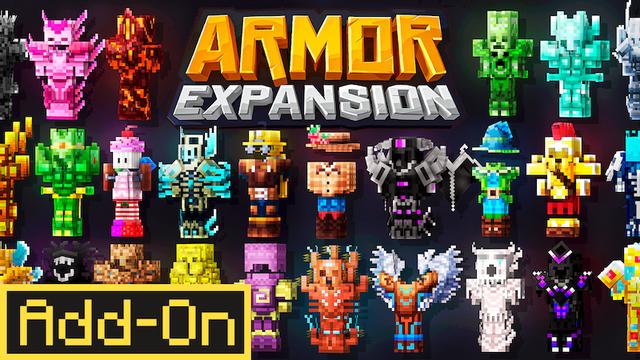 Thumbnail of the Minecraft Bedrock Marketplace product Armor Expansion Add-On created by King Cube.