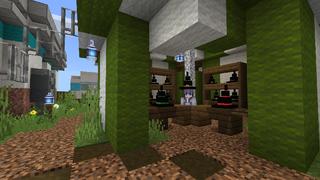Screenshot of the Minecraft Bedrock Marketplace product Enchanted Village created by King Cube.